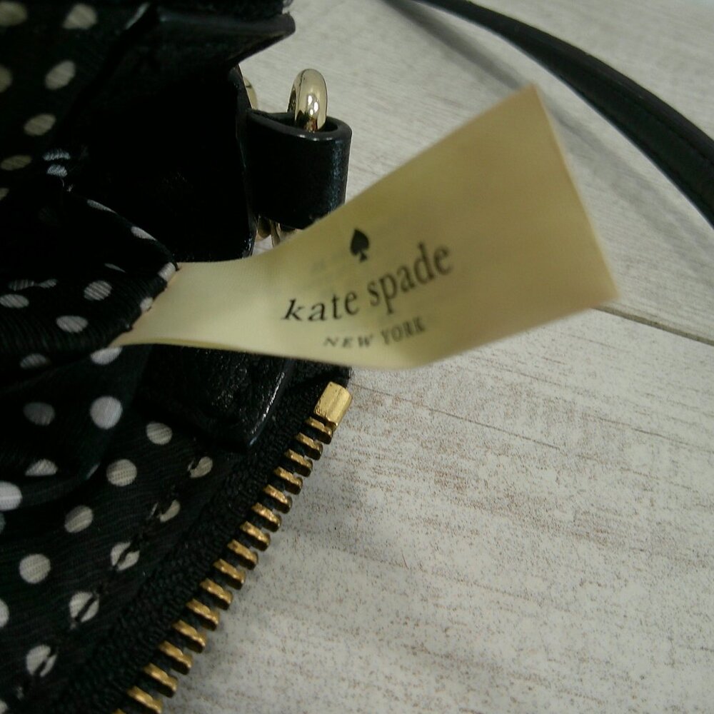 Kate Spade Rare Discontinued Y2K Villabella Avenue Celina Bow Leather Bag Purse - Picture 11 of 13